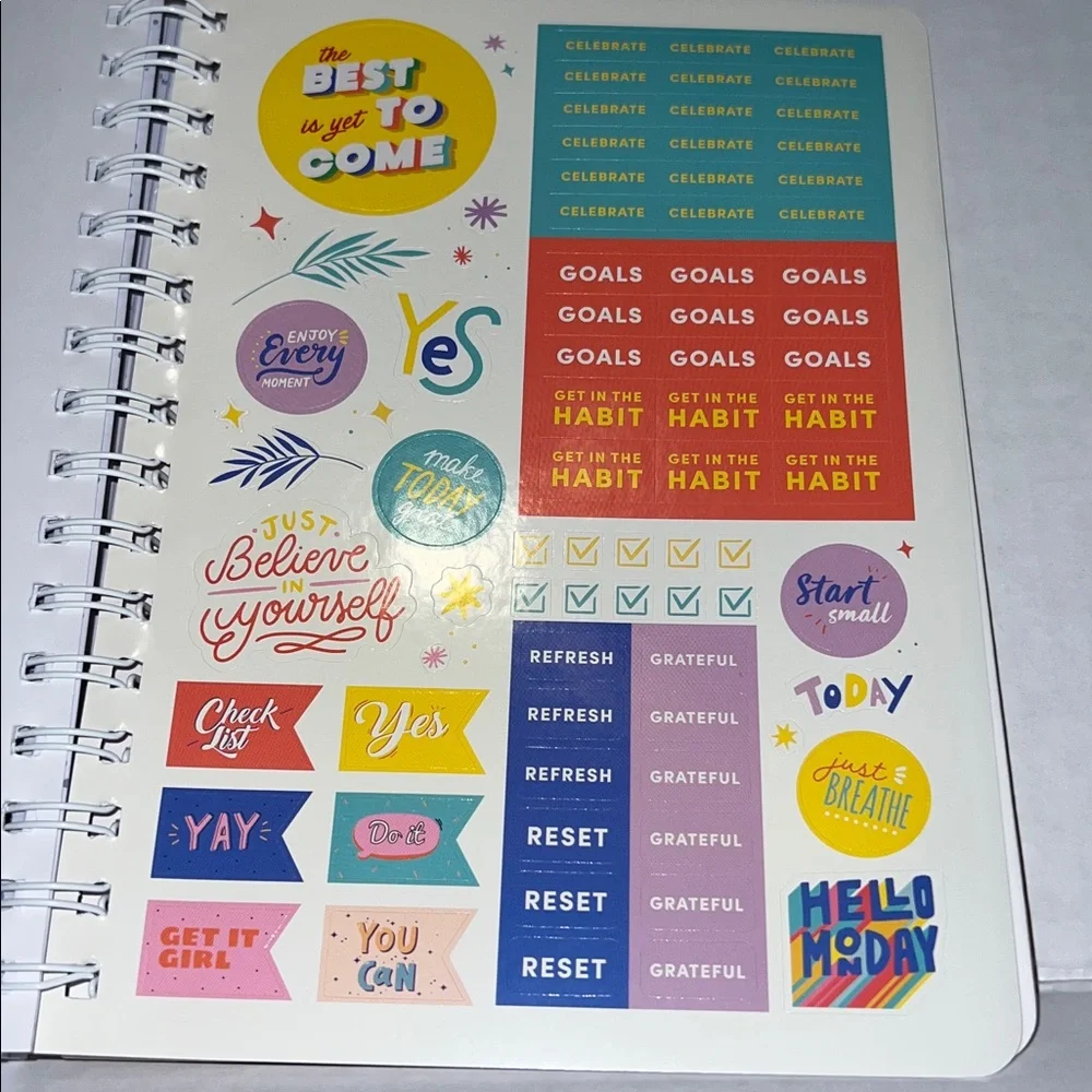 The Best Is Yet to Come Undated Planner 52-Week Routine Builder MonthlyWellness